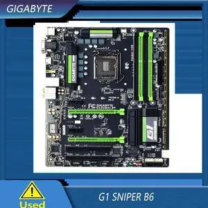 G1.SNIPER B6 32GB A 1150 DDR3 ATX Motherboard