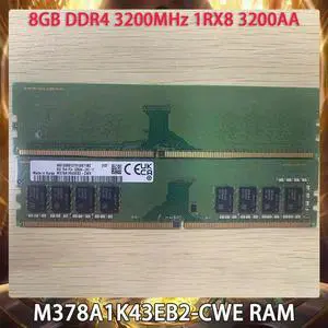 For 8GB DDR4 3200MHz 1RX8 3200 Desktop Memory M378A1K43EB2-CWE RAM