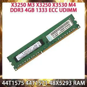 44T1575 44T1571 48X5293 RAM X3250 M3 X3250 X3530 M4 DDR3 4GB 1333 ECC UDIMM Server Memory