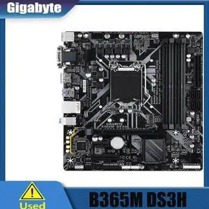 B365M DS3H Gaming Motherboard Supports 9th and 8th Gen Core Processors with B365 Chipset A 1151 Socket
