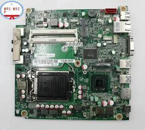 For M92 M92P Desktop Motherboard IQ77T 03T7272 03T7349 03T7101 Q77 Tiny planar Mainboard Working
