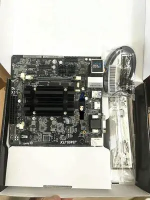 For J3455-ITX Mini-ITX Motherboard Quad-Core cpu J3455 DDR3 16GB Integrated HD Graphics 500 USB 3.1