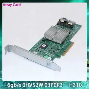 For PERC H310 PCI-E HV52W 3P0R3 Server Workstation RAID Array Card 6gb/s 0HV52W 03P0R3