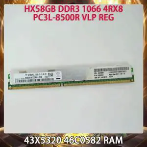 43X5320 46C0582 Server Memory HX5 8GB DDR3 1066 4RX8 PC3L-8500R VLP REG RAM