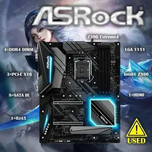 Z390 Extreme4 Desktop 1151 Motherboard Z390 Socket A1151 DDR4 SATA3 USB3.0 M.2