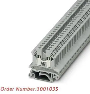 50PCS For Phoenix Order Number 3001035 UK 2,5 B - Feed-Through Terminal Block