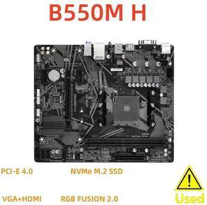 B550M H Micro-ATX B550 DDR4 M.2 128G PCI-E 4.0 Double Channel Socket AM4 Motherboard