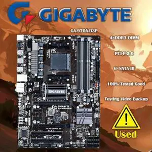motherboard GA 970A D3P Socket AM3/AM3+ DDR3 boards 32GB 970 Desktop Motherboard