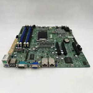 Server Motherboard For X9SCL C202 LGA1155 Support E3-1200 V2 Test Good