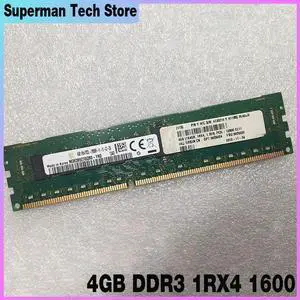 For RAM 00D5026 00D5024 47J0219 PC3L-12800R ECC Server Memory Fast Ship 4GB DDR3 1RX4 1600