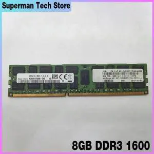 For RAM X3650 M4 90Y3111 90Y3109 47J0169 REG Server Memory Fast Ship 8GB DDR3 1600