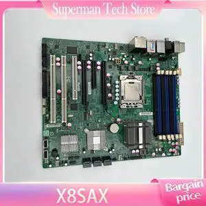 For X8SAX industrial control equipment motherboard REV: version 2.00 single-channel X58 motherboard
