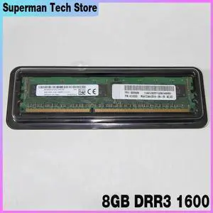For RAM X3650 M4 ECC REG 1RX4 00D5036 27J0222 00D5038 47J0222 Server Memory Fast Ship 8GB PC3L-12800 DRR3 1600