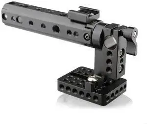 Cheese Top Handle DSLR Top Handle Rig with Top Plate 15mm Rod Clamp Cold Shoe