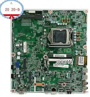 700540-502 700540-602 For TouchSmart 20 20-D All-in-One PC Socket LGA1155 H61 Chipset System Board (Motherboard)