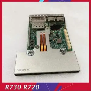 For R730 R720 X520+I350 0C63DV MT09V NWMNX BCM57412/5720 Network Card