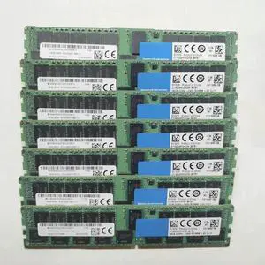 1 Pcs 16G 16GB 2RX4 DDR4 2400 PC4-2400T-RB1 For MT RAM MTA36ASF2G72PZ-2G3B Server Memory Fast Ship