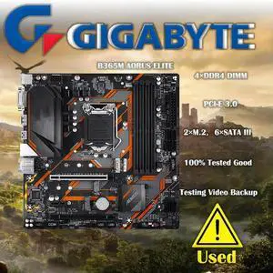B365M ELITE Micro ATX B365 M.2 SSD 64G Double Channel Support 8 9 Gen A 1151 CPU Motherboard