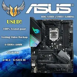 A 1151 ROG STRIX Z390-F GAMING Motherboard DDR4 8th 9th-Gen i9 i7 i5 i3 128GB RGB CrossFireX Z390