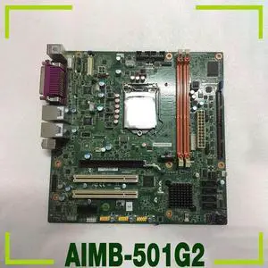 AIMB-501G2 Industrial Computer Motherboard Dual VGA For Advantech AIMB-501G2-KSA1E AIMB-501 Rev:A1