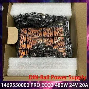 1469550000 PRO ECO3 480W 24V 20A DIN-Rail Power Supply For Weidmuller 3-Phase Rail Power