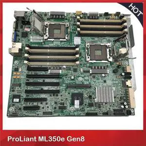 5U Server Motherboard For ML350E GEN8 641805-001 685040-001 641805-002 DDR3 Fully Good