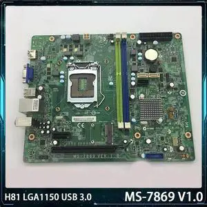 For MS-7869 V1.0 H81 LGA1150 USB 3.0 Motherboard ATC-605 SX2885 ATC605
