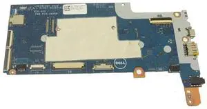 0W1C7C For 11 3100 Chromebook Motherboard 4GB RAM, 32GB Storage Celeron N4000 Processor w/ Daughterboard Connectors 1
