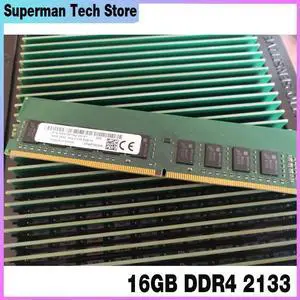 1PCS For R330 R230 T330 T3620 T3420 2R×8 ECC RAM Server Memory 16GB DDR4 2133