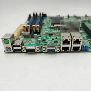 X9SCL-LN4 For Server Motherboard C202 Chipset LGA 1155 Support Xeon E3-1230V2 4 Gigabit Ethernet