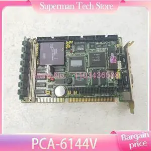 For Advantech Industrial Computer Motherboard 486 Half-length Board PCA-6144V REV.A2 For Advantech Industrial Computer Motherboard 486 Half-length Board PCA-6144V REV.A2