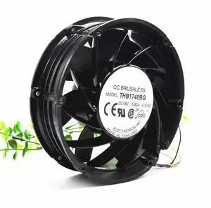 FOR Delta THB1748BG 48V 5.80A Emerson, FOR dedicated fan 17CM cooling fan