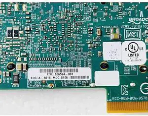 For 10Gb 530T 10 Gigabit network card With Double Electrical Ports 657128-001 656594-001 656596-B21