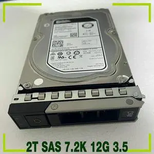 For 0K7VW5 2T SAS 7.2K 12G 3.5 ST2000NM0045 Server Hard Disk