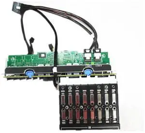 8 Bay 2.5inch HDD to 16 Bay HDD Backplane Cage Upgrade Kit For Poweredge R730 R830 P51CF 8TGM0 08TGM0