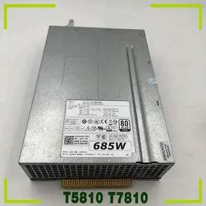 Workstation Power Supply For T5810 T7810 D685EF-01 F685EF-01 0CYP9P 0K8CDY 0VDY4N 685W