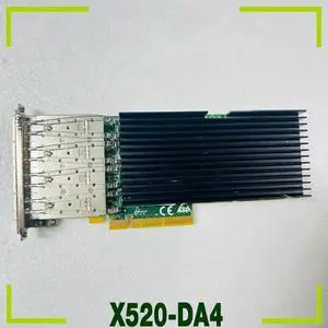 For X520-DA4 PE310G4SPI9L-XR-CX3 82599ES four-port 10-Gigabit optical port NIC