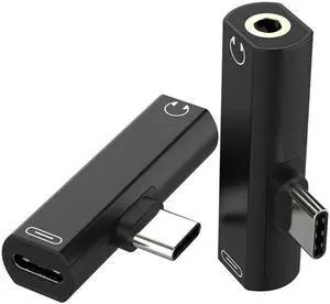 USB Type C To 3.5mm Earphone Jack Adapter For Huawei Leeco Aux Audio Cable Headphone Charger Charging USB-C Converter