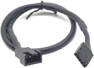 2PCS 5Pin to 4Pin Fan Connector Adapter For Dell Converter Extension Cable Wire For Dell styles 5 pin Latch styles PC Laptop