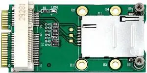 PCI-E Adapter with SIM Card Slot for 3G/4G WWAN HSPA MODEM LTE Card GPS Card for desktop laptop computers
