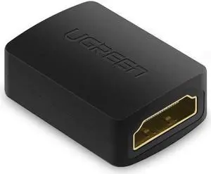 HDMI Female to Female Adapter Gold Plated High Speed HDMI Female Coupler 3D&4K Resolution-1Pack