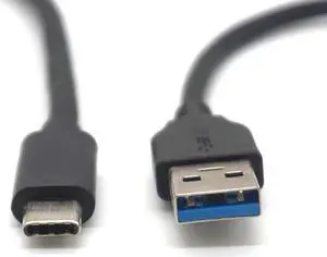 2PCS USB 3.1 Type-C USB-C Male Connector to Standard USB3.0 Type A Male Data Cable