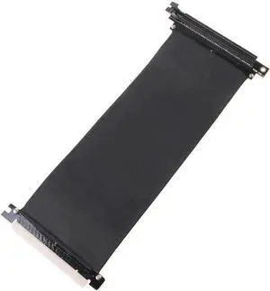 20cm/25cm PCI Express PCIe3.0 16X to 16X Flexible Cable Adapter 90 Degree Angle Riser Card Extender Riser Cable C26