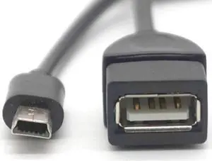 3pcs 5pin Mini USB Male To USB 2.0 Type A Female OTG Host Adapter Cable OTG Cable For Cellphone Tablet MP3 MP4 Camera