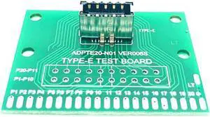 TYPE-E Test Board TYPE E Female Port Universal Board USB 3.1 20pin Test Card Adapter for USB3.1 Front Panel Cable Test PCB Board