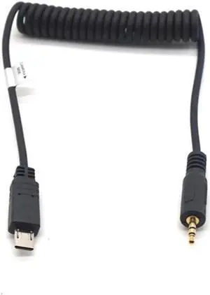 3.5mm-S2 Camera Remote Shutter Release Connect Cable For Sony a9/A7Riii/A6500 EY