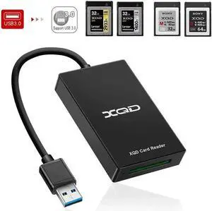 Multi-Function Type-c To XQD Card Reader USB 3.0 Card Reader Speed Up to 5Gbps for M/G Memory Card for SD Card XQD Card Grey USB 3.0