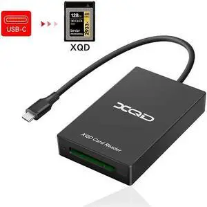 Multi-Function Type-c To XQD Card Reader USB 3.0 Card Reader Speed Up to 5Gbps for M/G Memory Card for SD Card XQD Card Grey USB C to USB C