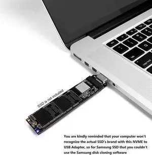 NVME SSD to USB 3.1 Adapter Portable Hot Swap High Performance PCI-E to USB3.0 Solid State Drive Converter Card