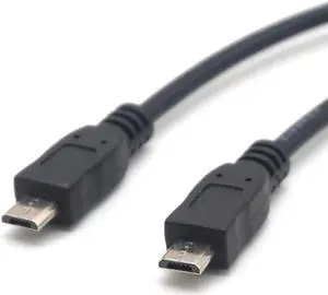 2PCS Micro USB Male To Micro USB Male 5Pin Converter OTG Adapter Data Cable 1M(3.28ft) 2PCS Micro USB Male To Micro USB Male 5Pin Converter OTG Adapter Data Cable 1M(3.28ft)